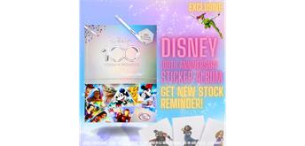 Crystal Art - Disney 100 Sticker Album Starter Pack