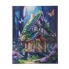 Crystal Art Fantasy House 35 x 45 cm mit Rahmen