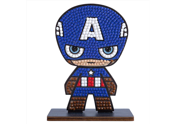 Crystal Art Figurines Captain America
