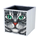 Crystal Art Folding Storage Box 30 x 30 cm - Cat