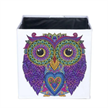 Crystal Art Folding Storage Box 30 x 30 cm - Owl | Bild 3