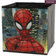 Crystal Art Folding Storage Box 30 x 30 cm - Spiderman
