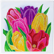 Crystal Art Folding Storage Box 30 x 30 cm - Terrific Tulips | Bild 3