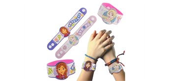 Crystal Art Friendship Bracelet Elsa & Anna
