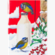 Crystal Art Giant Card Kit "Birds Milkshake" 21 x 29 cm