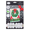 Crystal Art Giant Card Kit "Festive Wreath" 21 x 29 cm | Bild 4