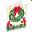 Crystal Art Giant Card Kit "Festive Wreath" 21 x 29 cm | Bild 2