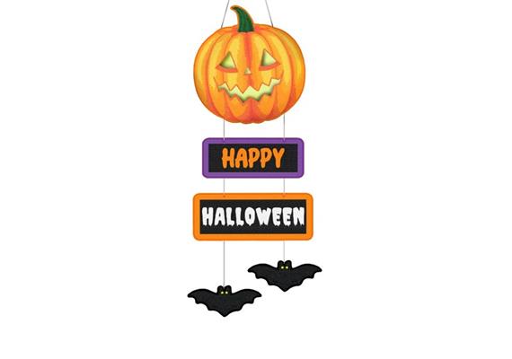 Crystal Art Halloween Hanging Decoration
