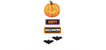 Crystal Art Halloween Hanging Decoration