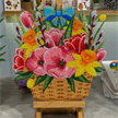 Crystal Art Hanging Basket 30 x 30 cm - Spring | Bild 4