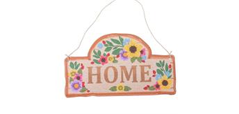 Crystal Art Hanging Home Sign 35 x 20 cm