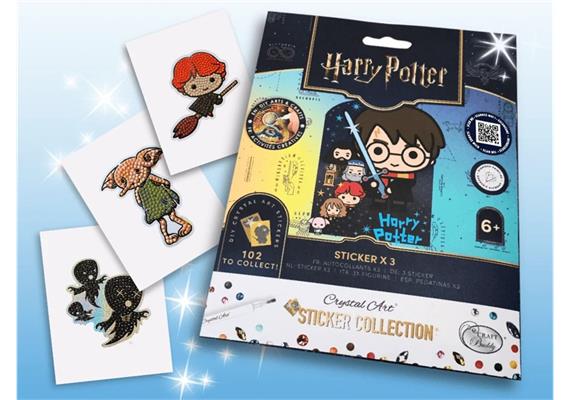 Crystal Art - Harry Potter Crystal Art Sticker Pack
