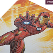 Crystal Art "Ironman" Notizbuch Kit, 26 x 18 cm | Bild 3