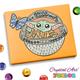 Crystal Art Junior - Grogu
