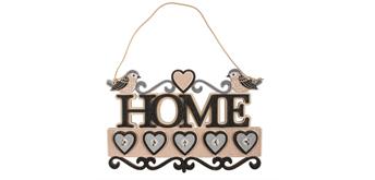 Crystal Art Key Holder "Home" 22 x 33 cm