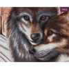 Crystal Art Kit "A Winter's Tale" 40 x 50 cm, mit Rahmen