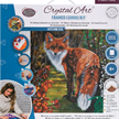 Crystal Art Kit Autumn Fox 30 x 30 cm, mit Rahmen | Bild 5