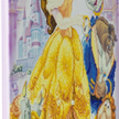 Crystal Art Kit "Beauty and the Beast Medley", 40 x 50 cm, mit Rahmen | Bild 2