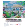 Crystal Art Kit Coastline 40 x 50 cm mit Rahmen | Bild 2