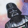 Crystal Art Kit Darth Vader 30 x 30 cm, mit Rahmen | Bild 3