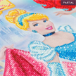 Crystal Art Kit "Disney Princess Medley" 90 x 65 cm, mit Rahmen | Bild 3