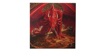 Crystal Art Kit "Dragons Lair" Anne Stokes, 70 x 70 cm, mit Rahmen