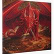 Crystal Art Kit "Dragons Lair" Anne Stokes, 70 x 70 cm, mit Rahmen | Bild 3