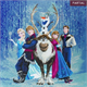 Crystal Art Kit "Frozen Friends" 70 x 70 cm, mit Rahmen