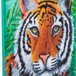 Crystal Art Kit Gentle Tiger 30 x 30 cm, mit Rahmen | Bild 2