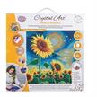 Crystal Art Kit Golden Sunflower Blooms 30 x 30 cm | Bild 5