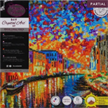 Crystal Art Kit "Grand Canal Venice" 30 x 30 cm, mit Rahmen | Bild 4