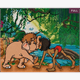 Crystal Art Kit "Jungle Book Friends", 40 x 50 cm, mit Rahmen