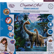 Crystal Art Kit "Jurassic Jungle" 30 x 30 cm, mit Rahmen | Bild 5