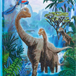 Crystal Art Kit "Jurassic Jungle" 30 x 30 cm, mit Rahmen | Bild 2