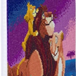 Crystal Art Kit "Lion King Family" 30 x 30 cm, mit Rahmen | Bild 2