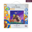 Crystal Art Kit "Lion King Family" 30 x 30 cm, mit Rahmen | Bild 5