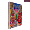 Crystal Art Kit "London Xmas Lights" LED - 40 x 50 cm, mit Rahmen | Bild 5