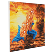 Crystal Art Kit "Mermaid Dreams" 40 x 50 cm, mit Rahmen | Bild 3