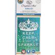Crystal Art Kit Mini Scroll Keep Calm 20 x 30 cm | Bild 5