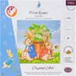 Crystal Art Kit "Peter and Flopsy Flower Pot" 30 x 30 cm, mit Rahmen | Bild 4