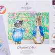 Crystal Art Kit "Peter Rabbit and Tom Kitten", 40 x 50 cm, mit Rahmen | Bild 3