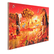 Crystal Art Kit "Safari Sunset" Kit, 40 x 90 cm, mit Rahmen | Bild 2