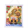 Crystal Art Kit Scroll Honey Bee Gnome 35 x 45 cm