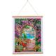 Crystal Art Kit Scroll Window to Paradise 35 x 45 cm