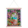 Crystal Art Kit Scroll Window to Paradise 35 x 45 cm