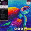 Crystal Art Kit "Sea Turtle" 30 x 30 cm, mit Rahmen | Bild 4