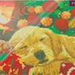 Crystal Art Kit Sleeping Labrador Pup 30 x 30 cm, mit Rahmen | Bild 3