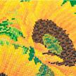 Crystal Art Kit Sunflower Joy 30 x 30 cm, mit Rahmen | Bild 3
