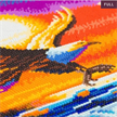 Crystal Art Kit "Sunset Eagles" 40 x 50 cm, mit Rahmen | Bild 2