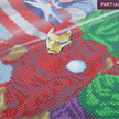 Crystal Art Kit "Superheros" 30 x 30 cm, mit Rahmen | Bild 2